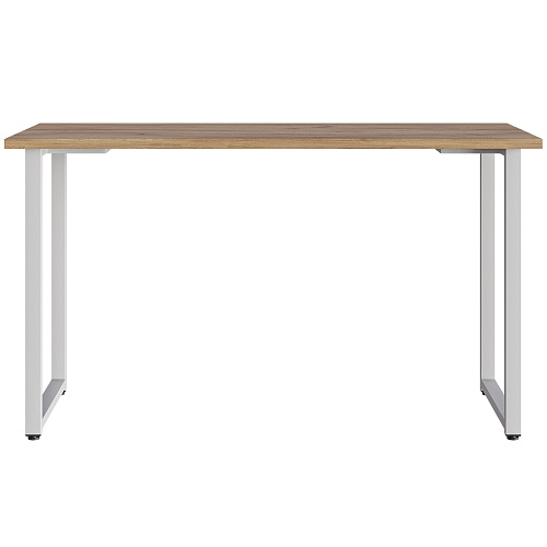 Стол С-600 дуб крафт золотой/каркас белый (1350х600)