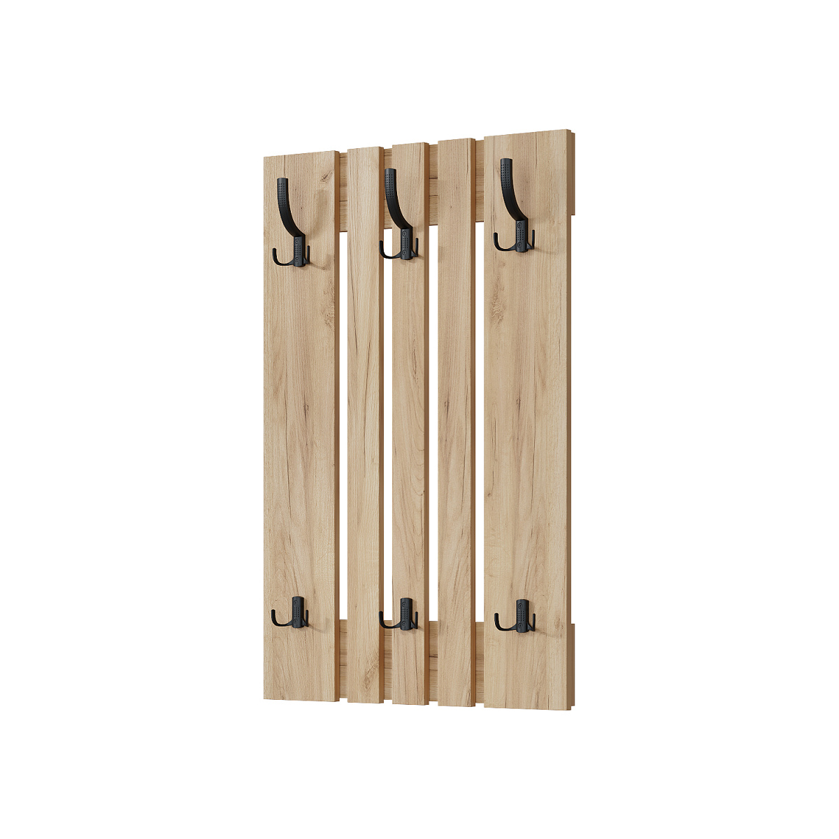 Вешалка Эмилия ЭЛ-6 дуб крафт золотой