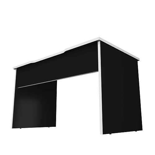 Геймерский стол С-240 черный/белый