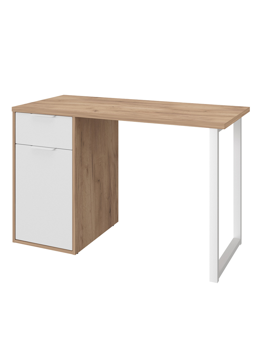 Стол С-418 дуб крафт золотой/меренга