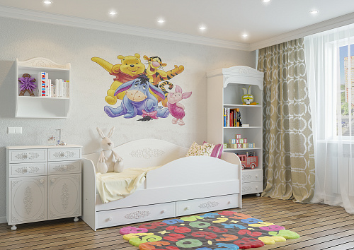 Гарнитур для детской Ассоль АС-030 белое дерево