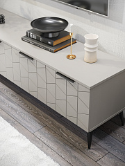 Тумба ТВ Контемпо КТ-05 кашемир/шарли керамика