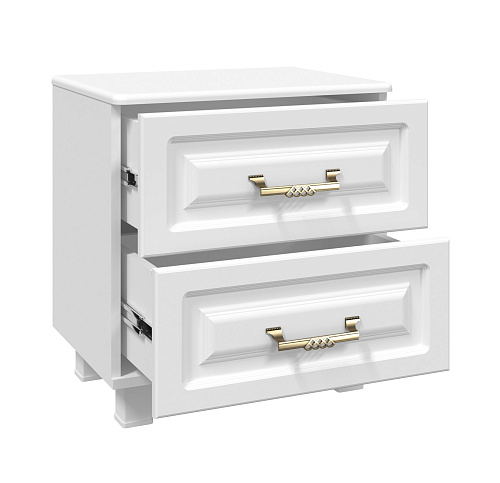 Тумба прикроватная Элизабет ЭМ-15 белое дерево