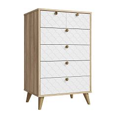 Комод Велламо ВО-02 блэквуд ячменный/бланж