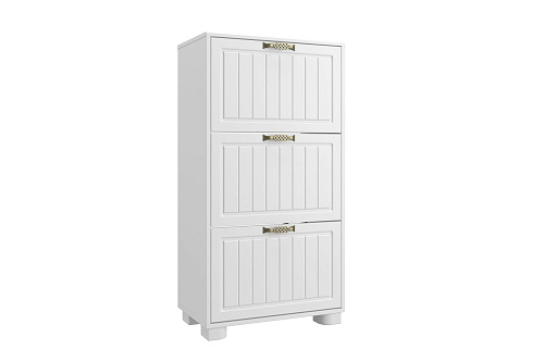 Гарнитур для прихожей «Монблан 2020-06» белое дерево