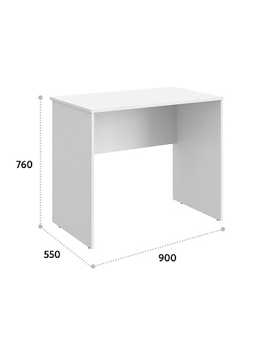Стол Оскар ОС-22 белый структурный