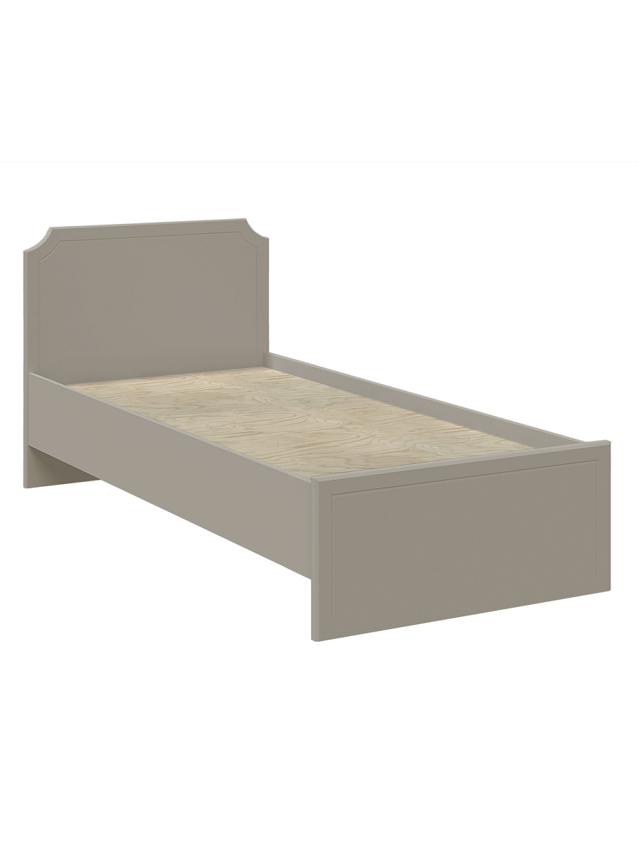 Кровать ДримСтар ДС-50 (900х2000) глиняный серый/риолит