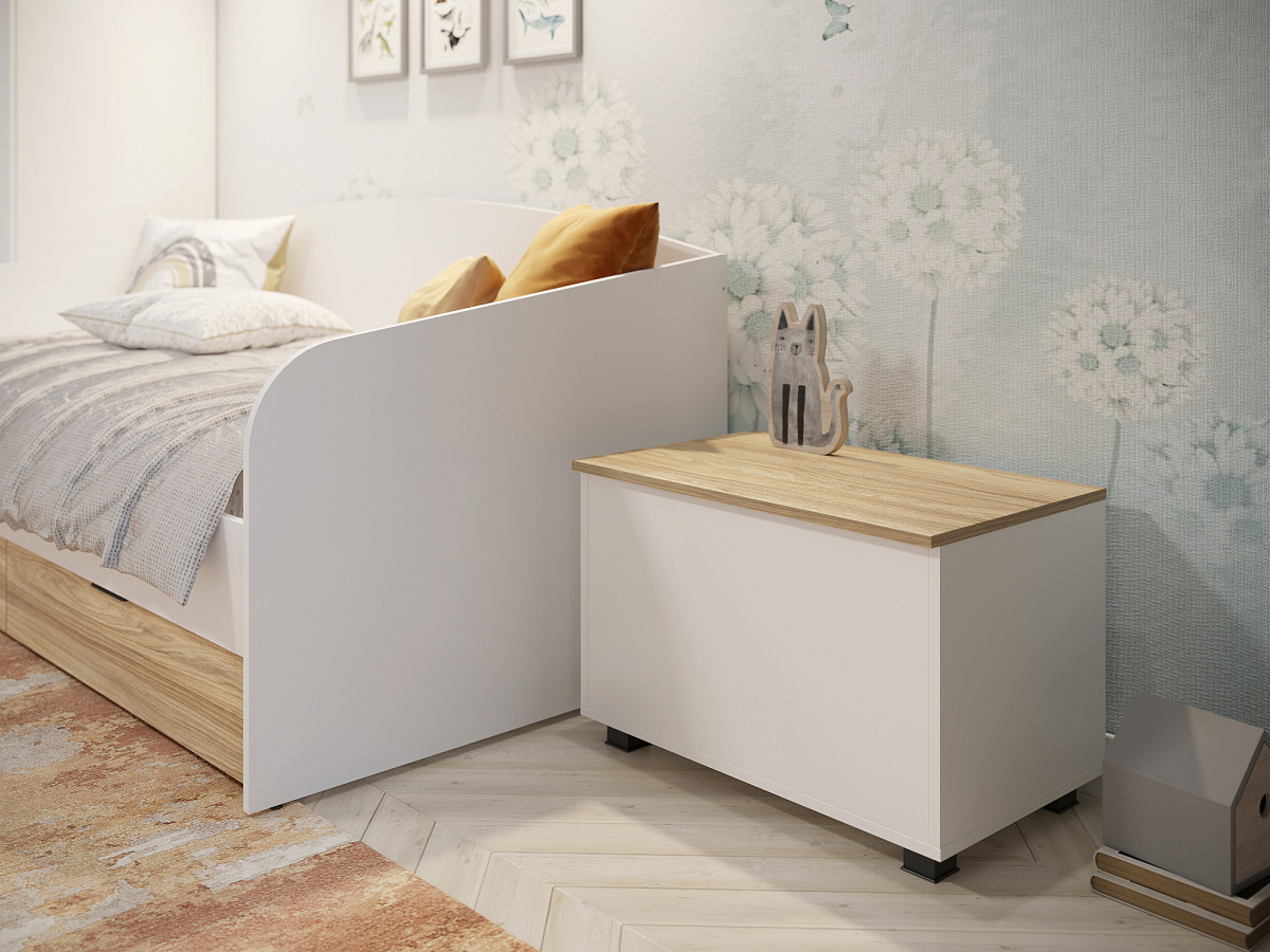 Ящик Скайлайт СЛ-60 блэквуд ячменный/белый