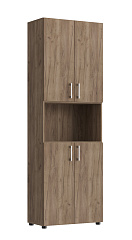 Шкаф-пенал ОФ-301К дуб крафт табачный