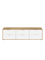 Тумба Оптима ОП-241 дуб крафт золотой/меренга