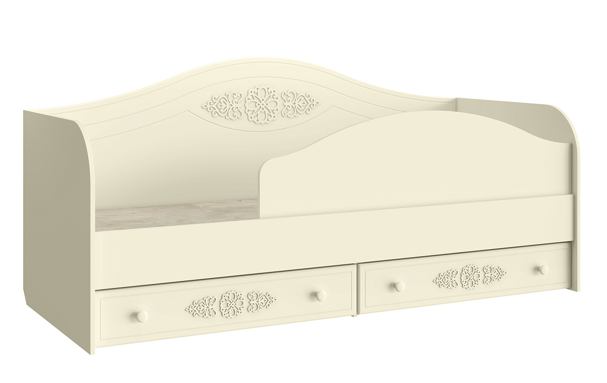 Кровать Ассоль плюс АС-10 (2000х800) ваниль