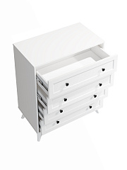 Комод Вильям ВМ-12 белый бриллиант/бланж