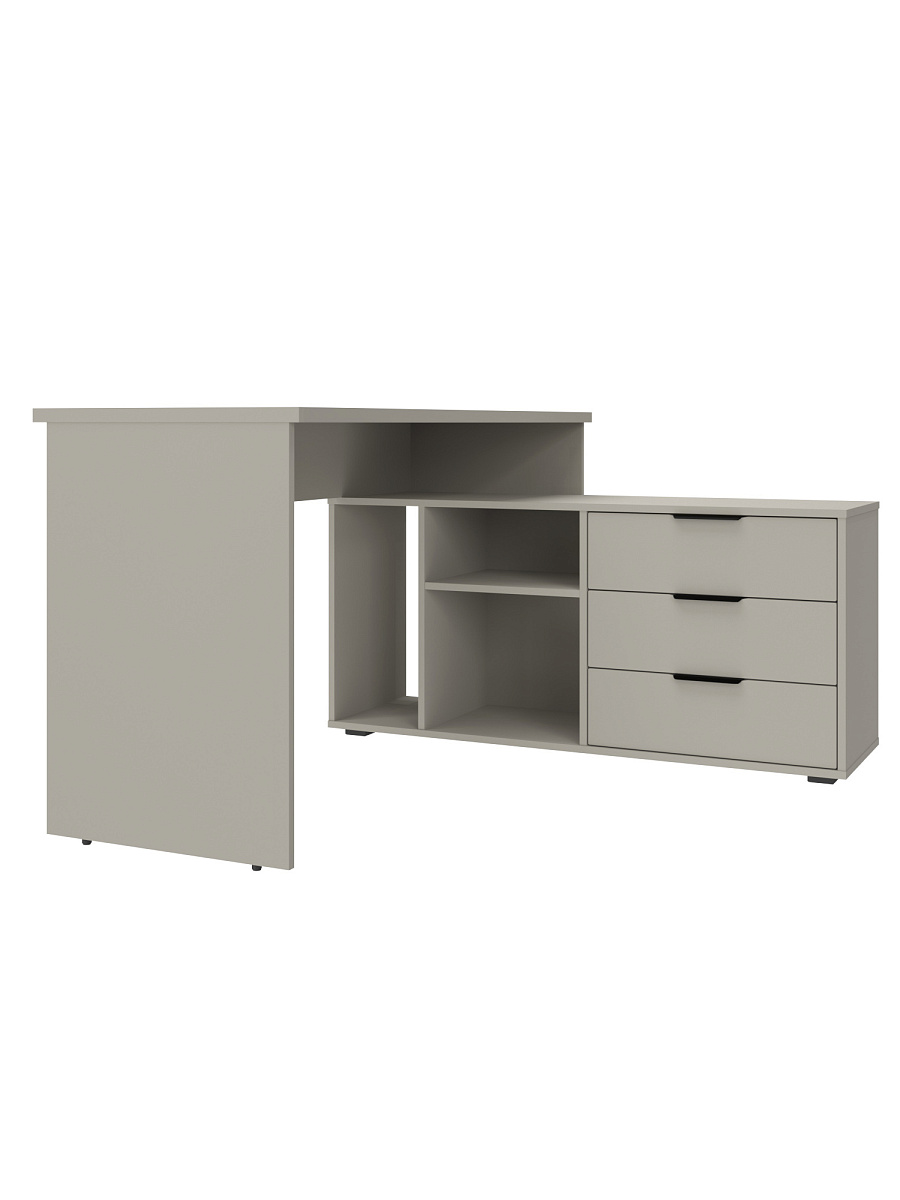 Стол угловой Оптима ОП-22 глиняный серый/риолит