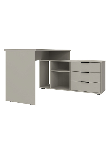 Стол угловой Оптима ОП-22 глиняный серый/риолит