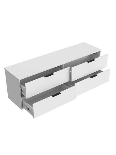 Тумба Оптима ОП-23 белый структурный/меренга
