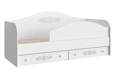 Кровать Ассоль АС-10 (2000х800) белое дерево