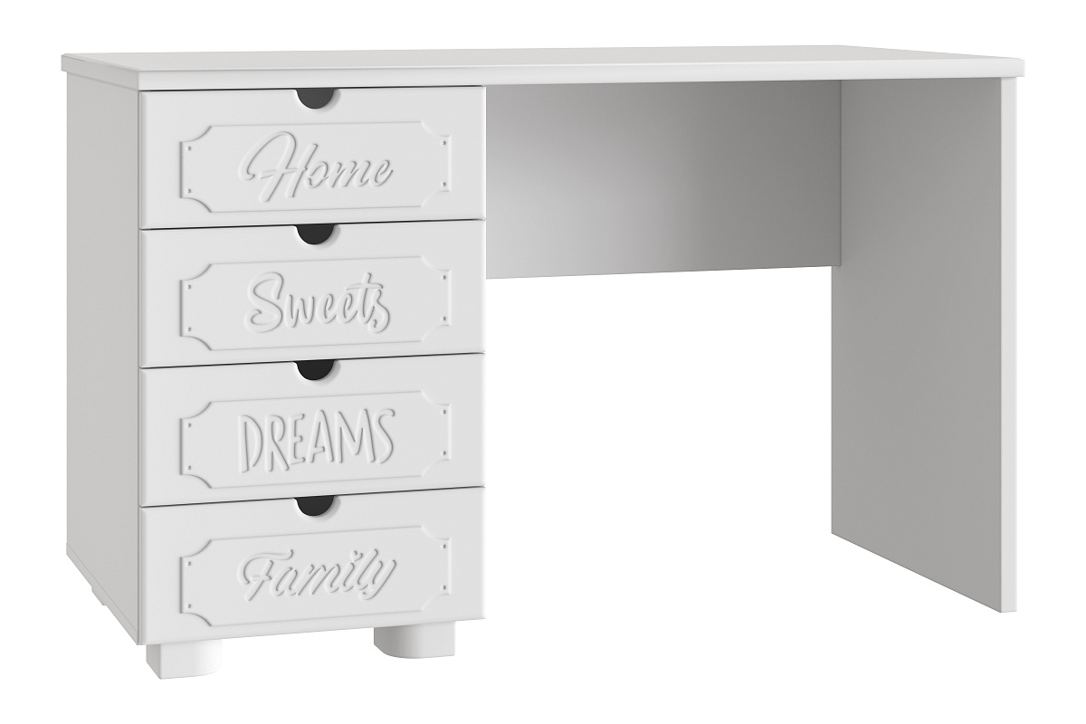 Стол письменный ДримСтар ДС-4 белое дерево