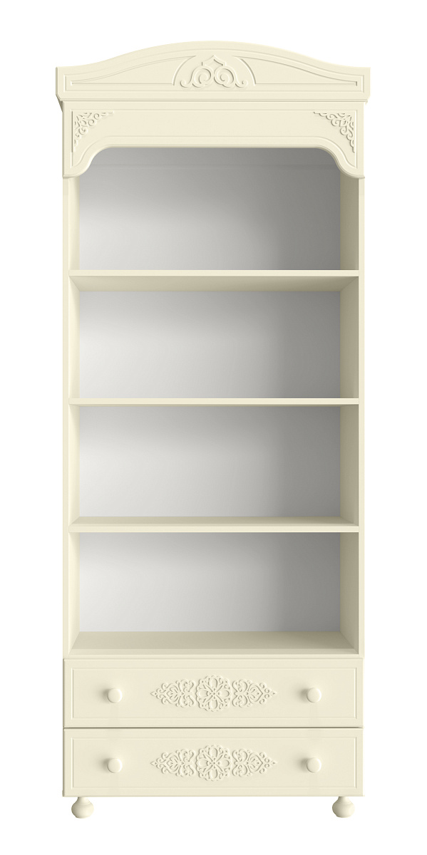Шкаф-пенал открытый Ассоль плюс АС-3 ваниль