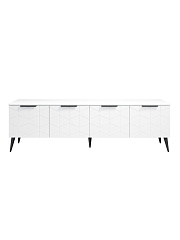 Тумба ТВ Контемпо КТ-05 белый бриллиант/бланж