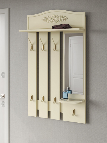 Вешалка Ассоль плюс АС-76 ваниль