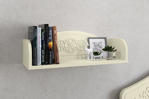 Полка Ассоль плюс АС-48 ваниль