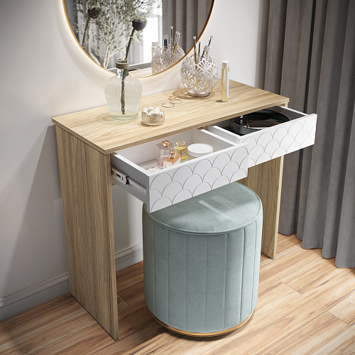 Стол Велламо ВО-09 блэквуд ячменный/бланж