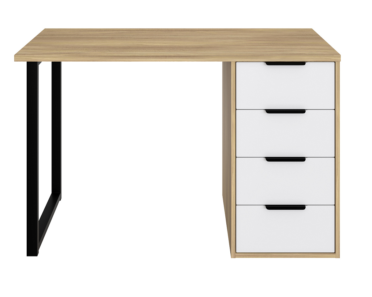 Стол С-400 блэквуд ячменный/меренга