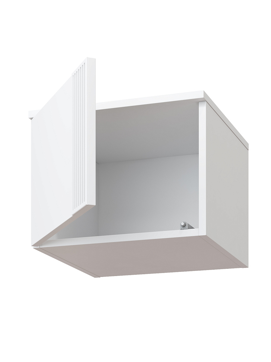 Антресоль Эмилия ЭЛ-50 белый структурный/меренга