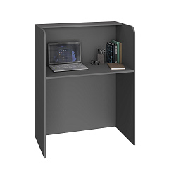 Тумба/ресепшн Р-01 серый графит