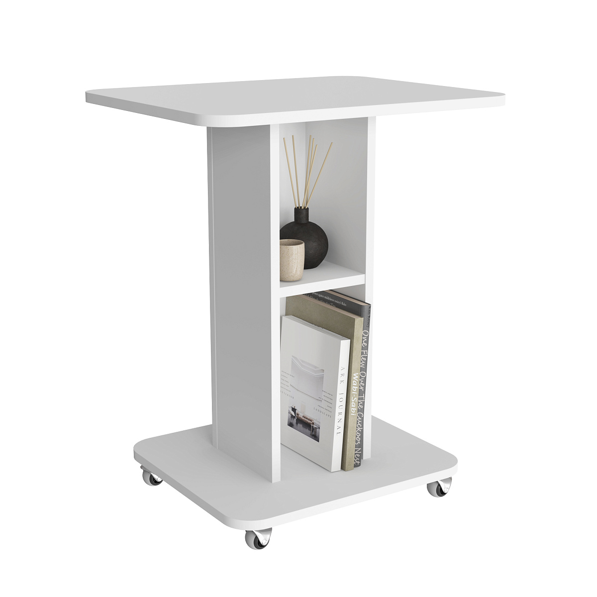 Тумба комбинированная К-31 белый структурный