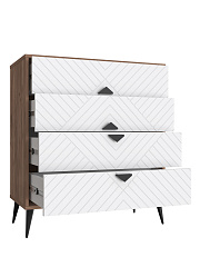 Комод Астрид АР-02 дуб крафт табачный/бланж