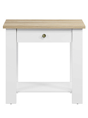 Стол С-301 белый структурный/блэквуд ячменный