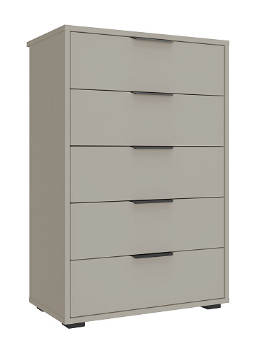 Комод Оптима ОП-05 глиняный серый/риолит