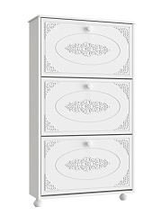 Гарнитур для прихожей Ассоль АС-055 белое дерево