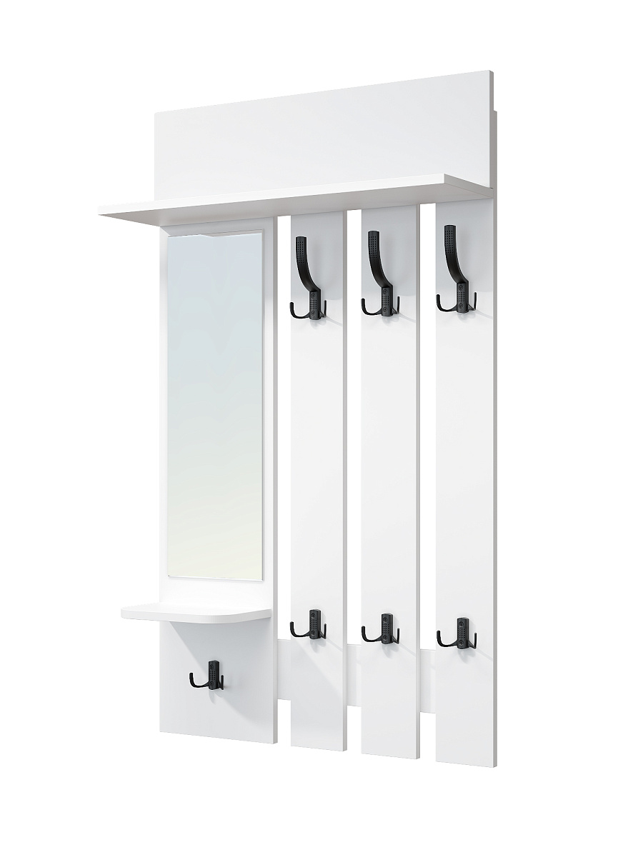 Вешалка Эмилия ЭЛ-49 белый структурный/меренга