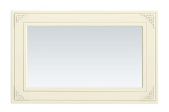 Зеркало Ассоль плюс АС-75 (1100х700) ваниль