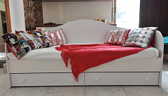 Кровать Ассоль АС-10 (2000х800) белое дерево