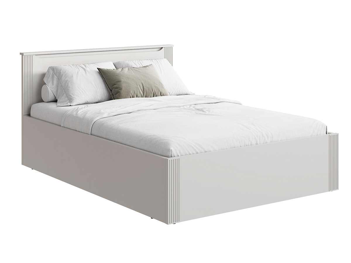 Кровать с ПМ Эмилия ЭЛ-33 (140х200) кашемир/шарли керамика