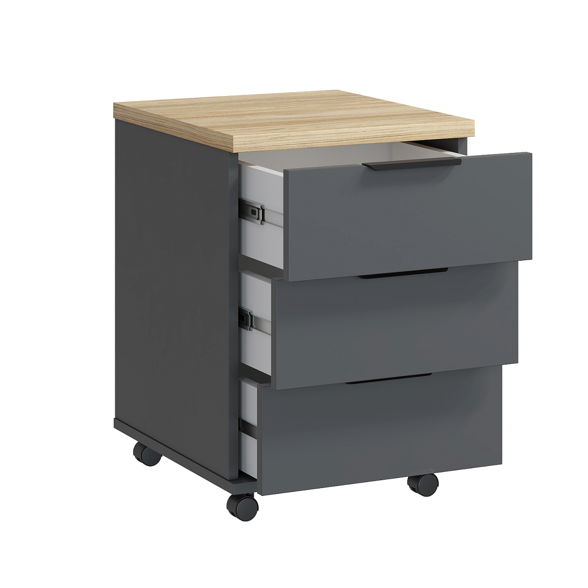 Тумба Скайлайт СЛ-12К блэквуд ячменный/графит