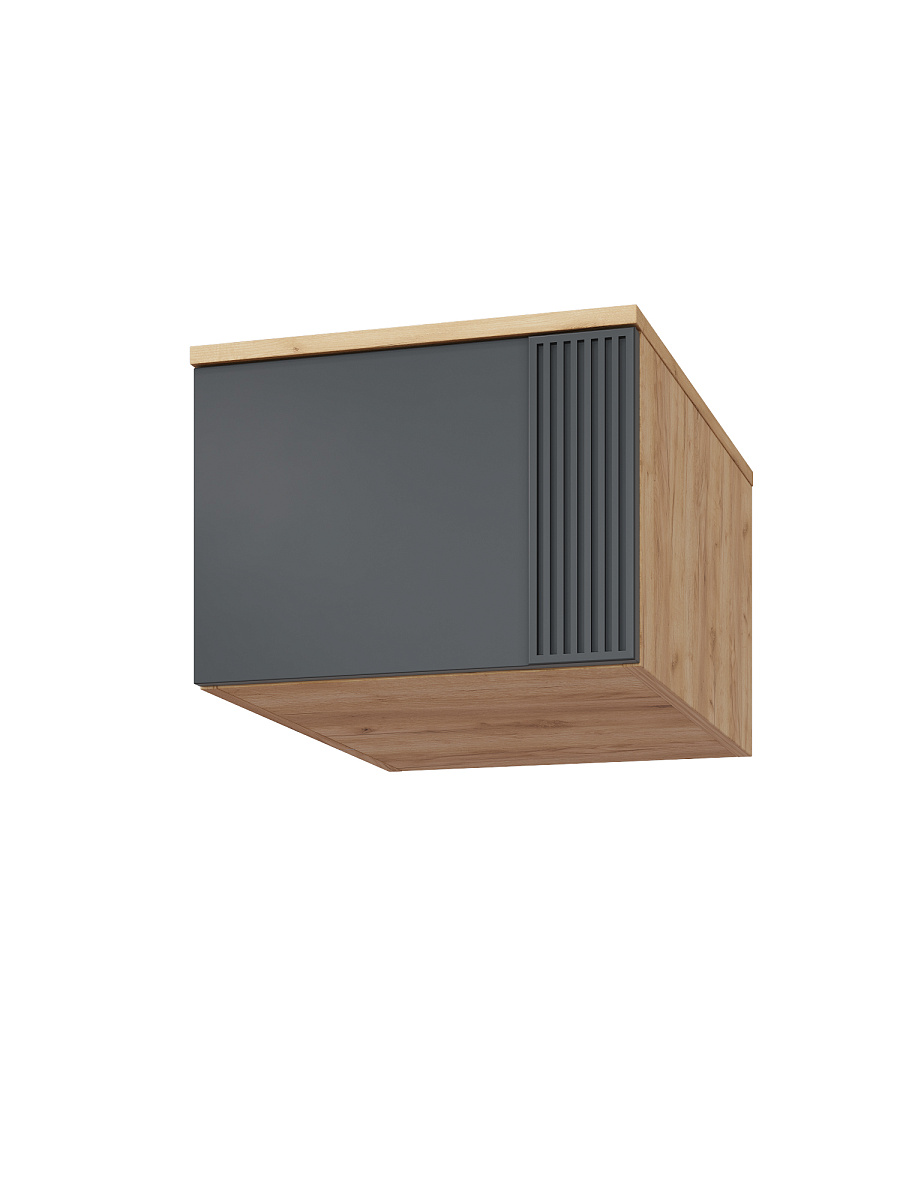 Антресоль Эмилия ЭЛ-53 дуб крафт золотой/графит