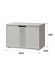 Комплект мебели для прихожей Эмилия ЭЛ-021 кашемир/шарли керамика