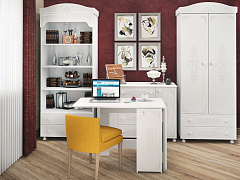 Стол раскладной СМ-5 белое дерево