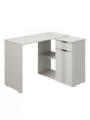 Стол угловой Эмилия ЭЛ-46 кашемир/шарли керамика