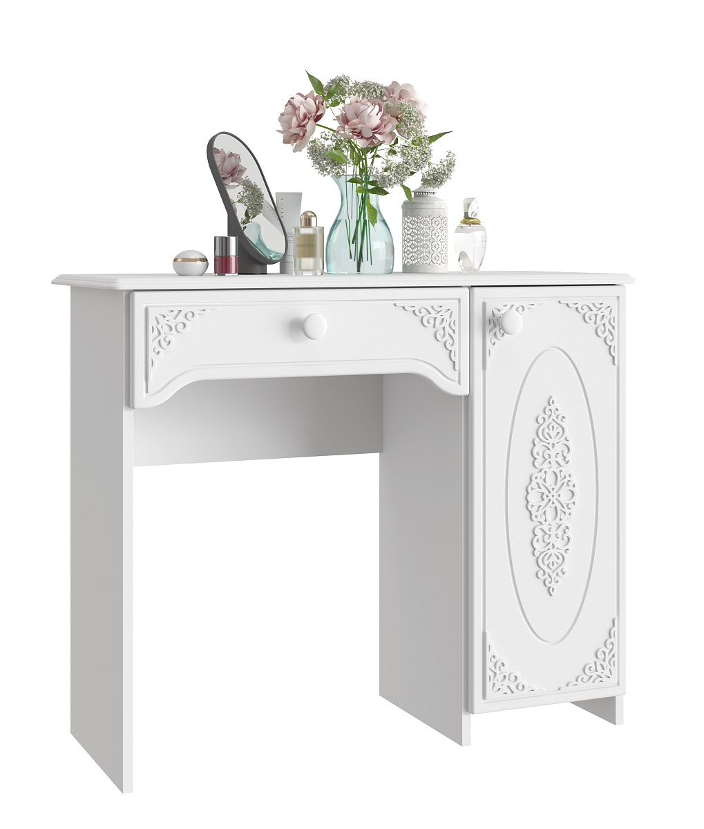 Туалетный столик Ассоль ТСН-6 белое дерево