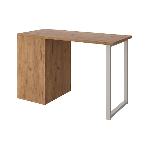 Стол С-410 дуб крафт золотой/меренга (1200х550 белая опора)