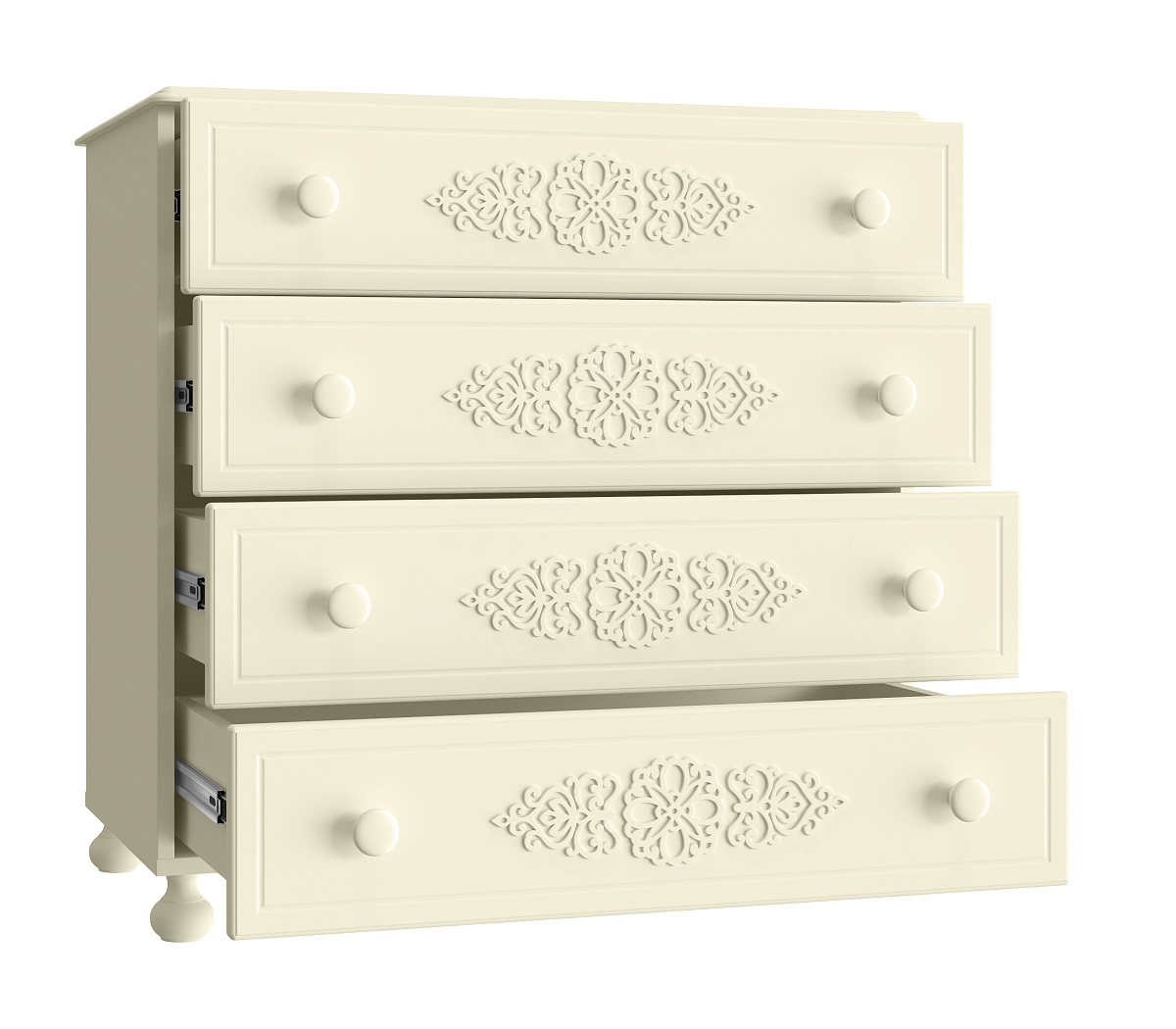 Комод Ассоль плюс АС-5 ваниль