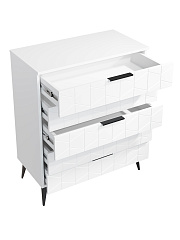 Комод Контемпо КТ-03 белый бриллиант/бланж