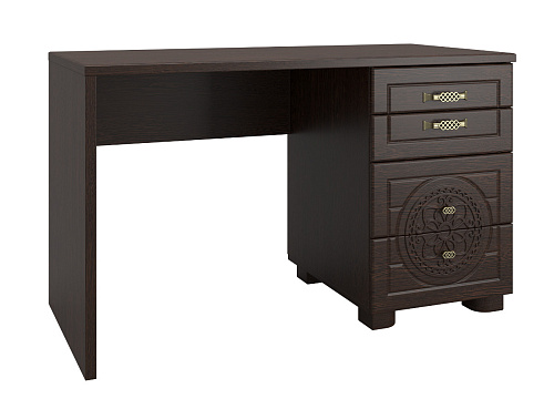 Стол письменный «Монблан» МБ-70К венге/орех шоколадный