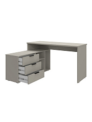 Стол угловой Оптима ОП-21 глиняный серый/риолит