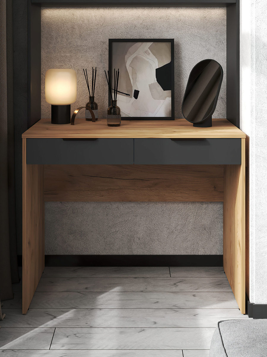 Стол Оптима ОП-19 дуб крафт золотой/графит